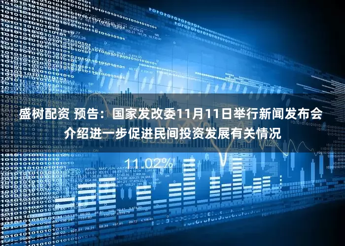 盛树配资 预告：国家发改委11月11日举行新闻发布会 介绍进一步促进民间投资发展有关情况